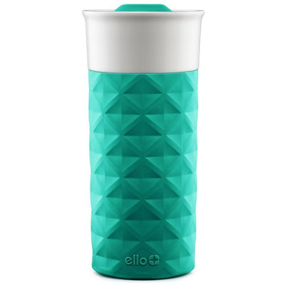 Ello Ogden On-The-Go Ceramic Travel Mug with Friction-Fit Lid & Silicone Boot