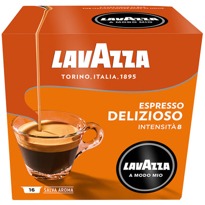 Lavazza A Modo Mio Espresso Coffee Machine Capsule Pod Rossa Passionale Intenso