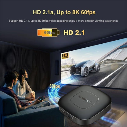 2025 Mortal T1 Deluxe Edition Android 14.0 ATV Smart Home Theater TV Box Google