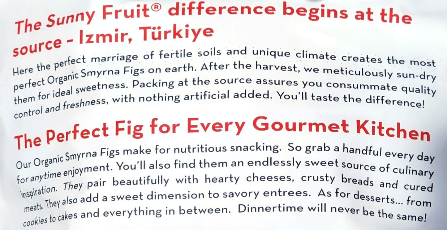 Organic Sun Dried Smyrna Figs Kosher Vegan Healthy Fruit Snack Gluten Free 1.1Kg