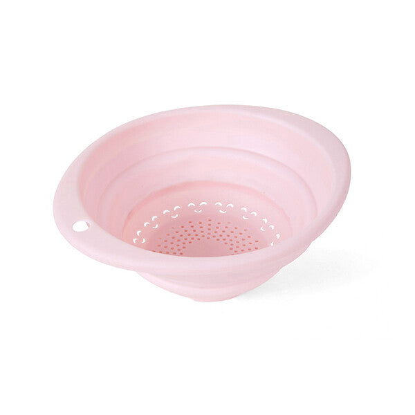 Collapsible Kitchen Strainer - Foldable Portable Fruit & Vegetable Colander Wash