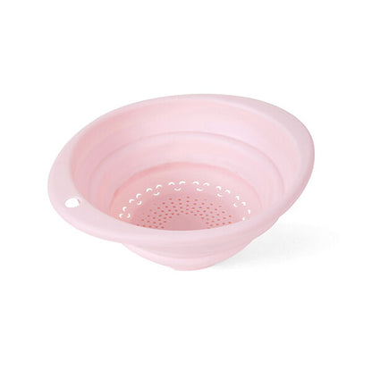 Collapsible Kitchen Strainer - Foldable Portable Fruit & Vegetable Colander Wash