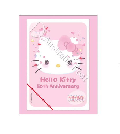Hello Kitty 50th Anniversary Stamp Pack 10 x $1.5 - 2024 Christmas Edition Rare
