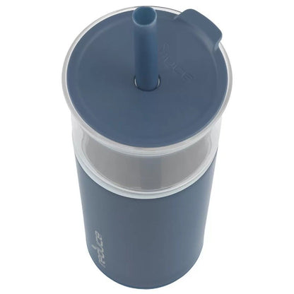 REDUCE Aspen 20oz 590ml Vacuum Insulated Glass Tumbler w/ Lid & Extra Wide Straw