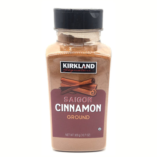 Kirkland Signature Ground Saigon Cinnamon Kosher Herbs Spices Seasoning 303g
