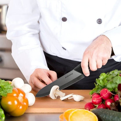 Ankway Ceramic Knife Set of 5 - Professional Chefs Knives Set for Cooking