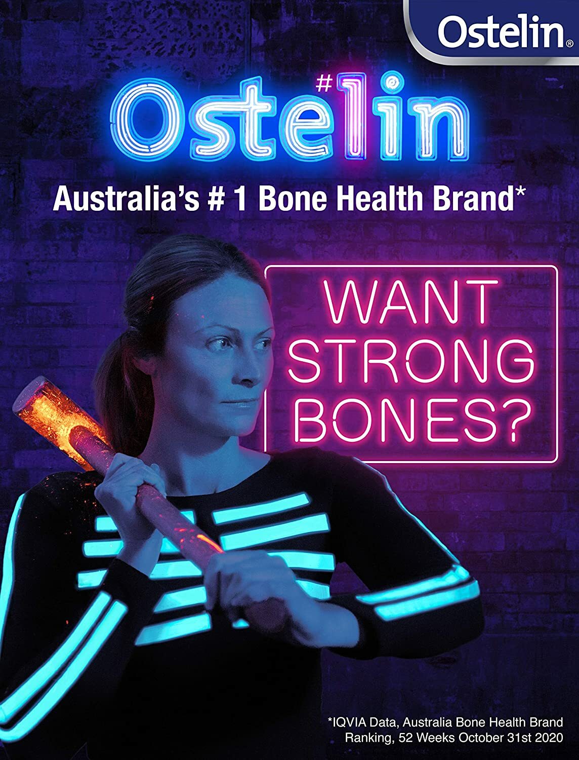 Ostelin Vitamin D3 1000IU Maintain Muscle & Bone Strength 400 Capsules Halal