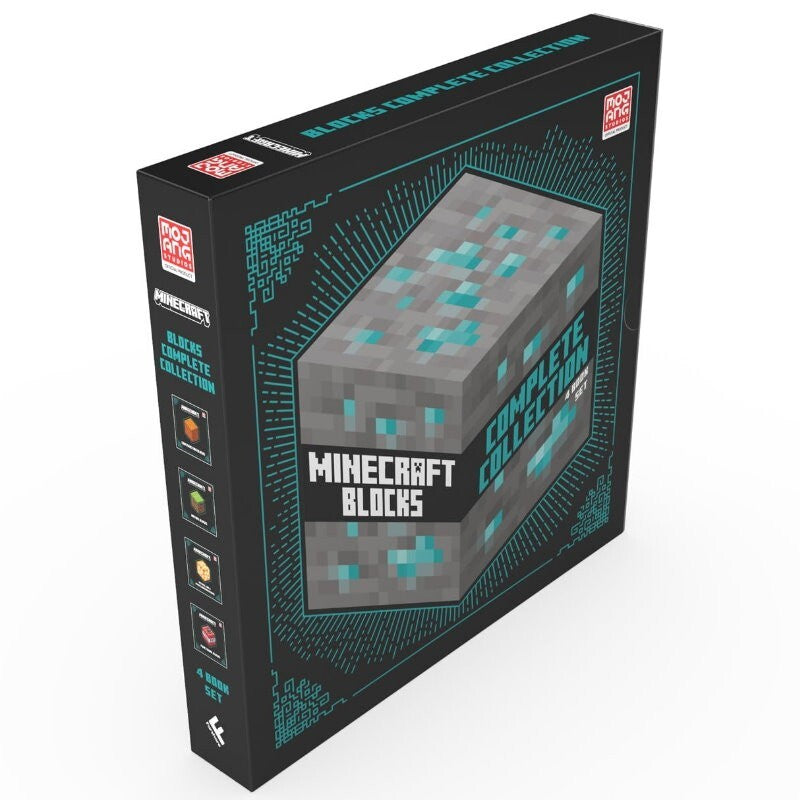 Minecraft 'Blocks' 4-Copy Slipcase by Mojang AB (2023) Guide To Over 600 Blocks