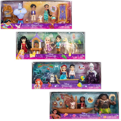 Disney Princess Dolls Deluxe Petite Storytelling Set Gift Set (3+ Years)