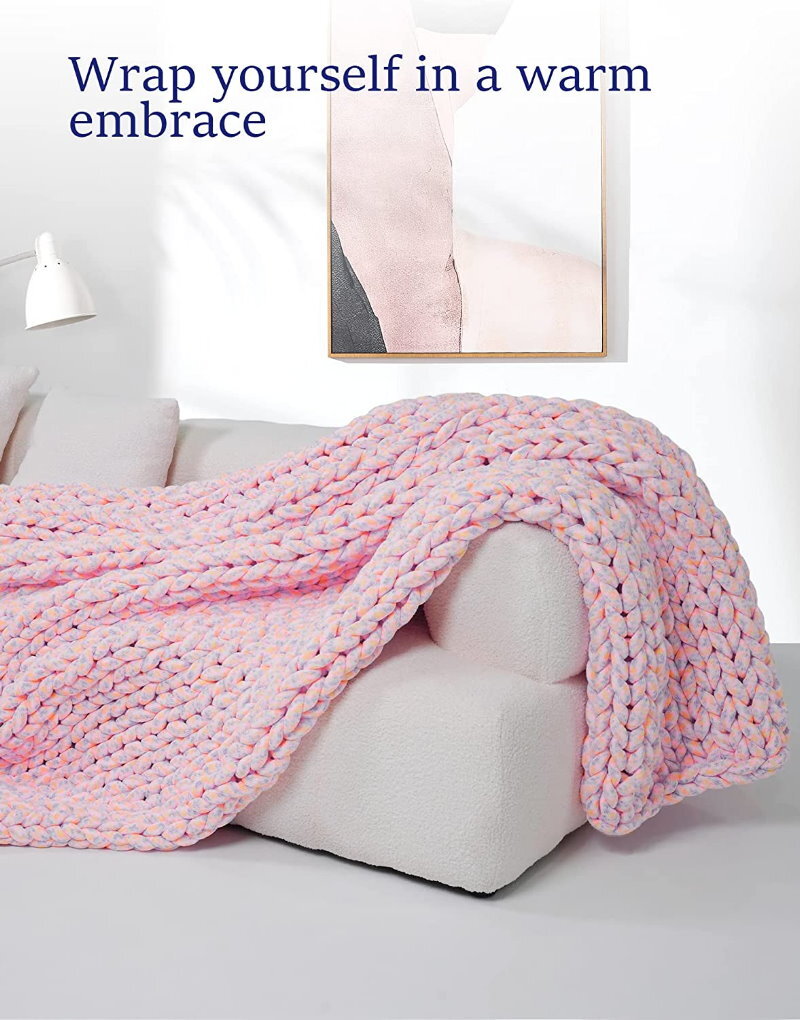 Onkaparinga Revita Sleep Hand-Knitted Weighted Blanket 6kg - Relax, Sleep Deeper
