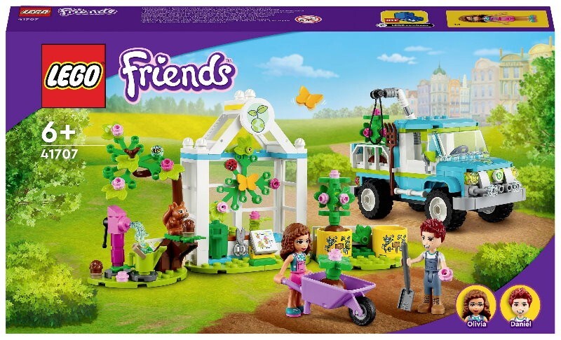 LEGO FRIENDS 41707 Tree-Planting Vehicle - Kids Building and Construction Toy
