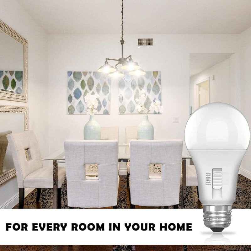 Feit Electric 6 Pack 5-Colour Dimmable LED Light Bulbs 9W 810 Lumens E27 or B22