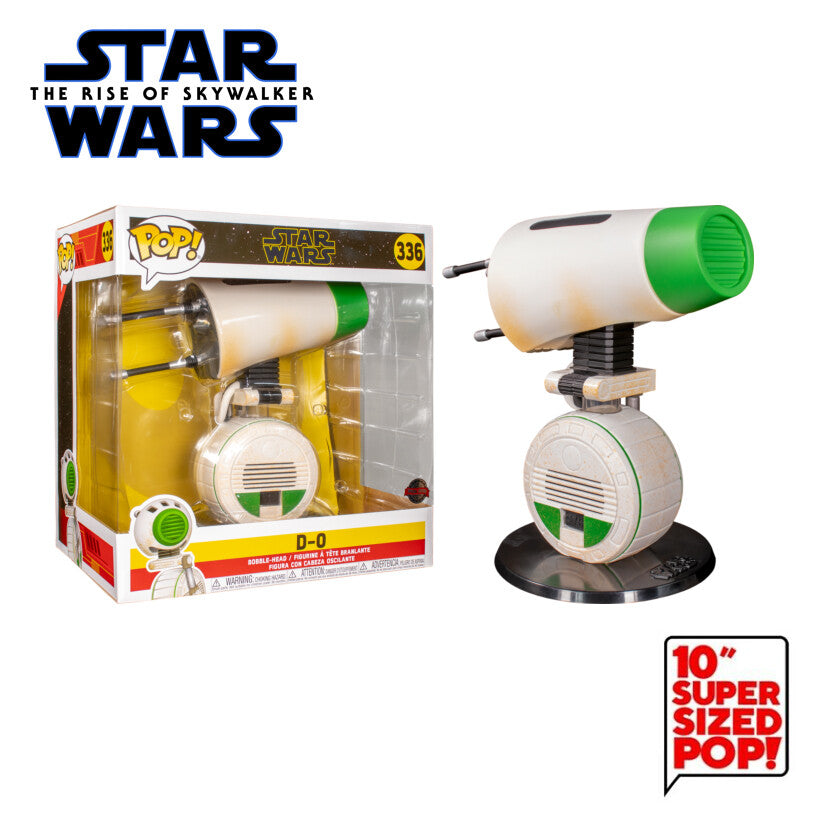 Funko Pop! Star Wars Rise of Skywalker Droid D-0 10" Super Sized Vinyl Figure