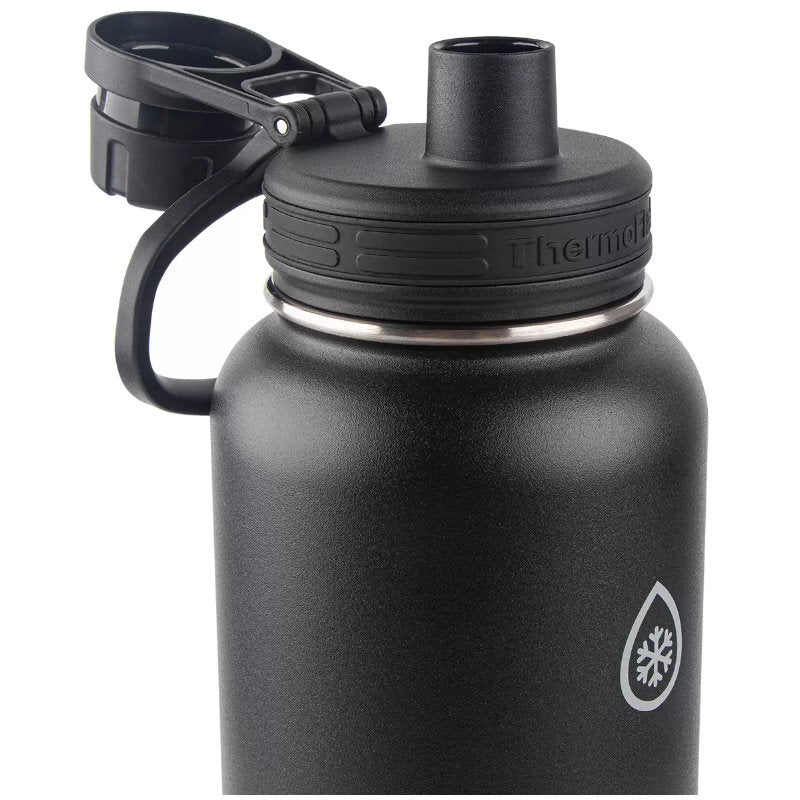 ThermoFlask 2-Pack Double Wall Vacuum Insulated Stainless Steel Water Bottles