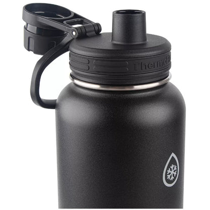 ThermoFlask 2-Pack Double Wall Vacuum Insulated Stainless Steel Water Bottles