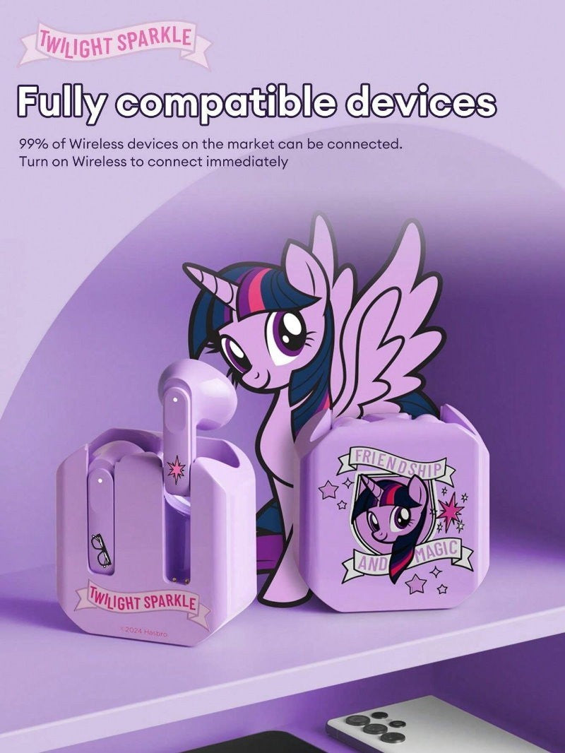 Disney My Little Pony MLP-E07 Wireless Bluetooth Earbuds Headphones for Kids