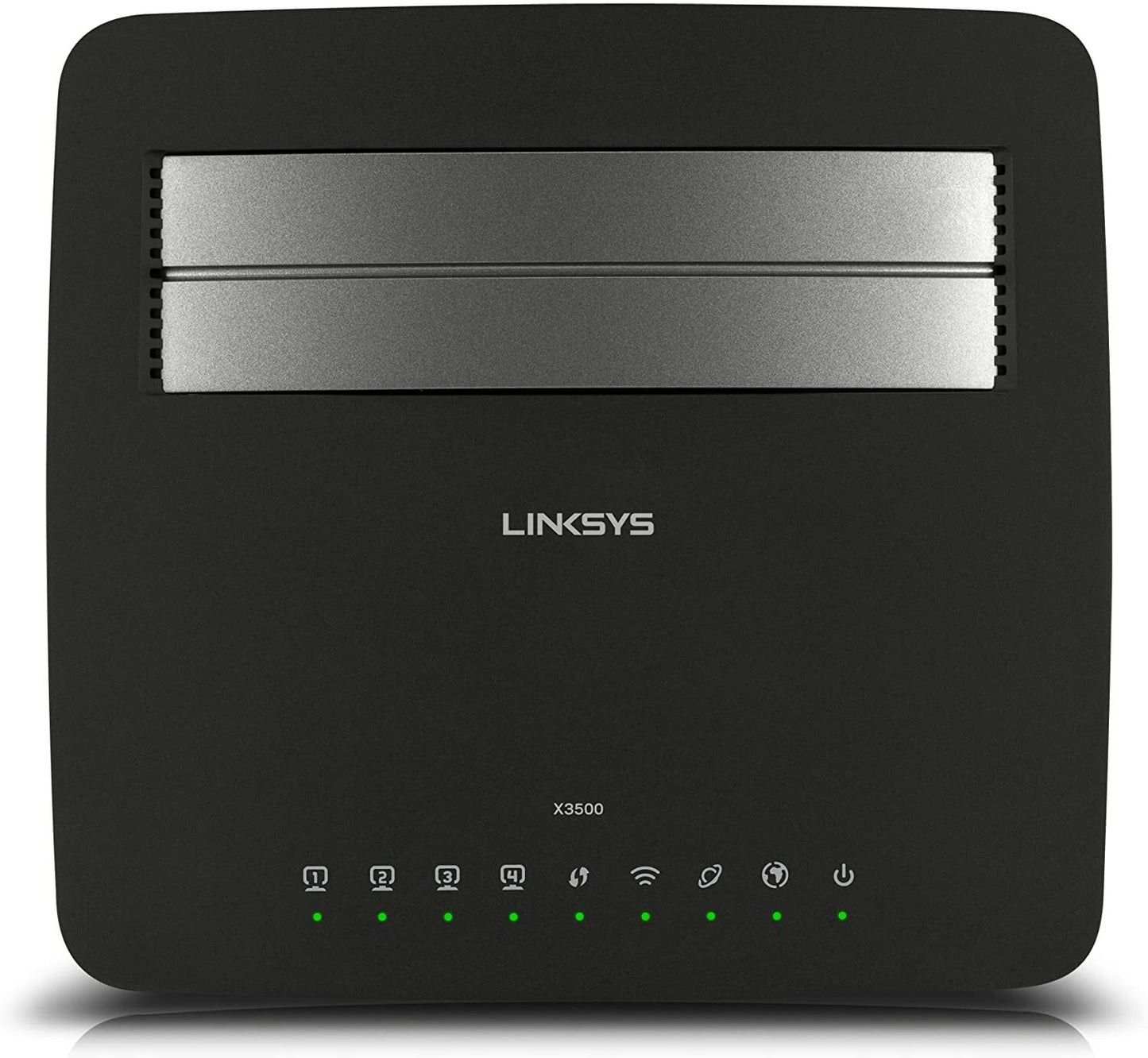 NEW Linksys X3500 Dual-Band Wireless N750 Modem Router with ADSL2+