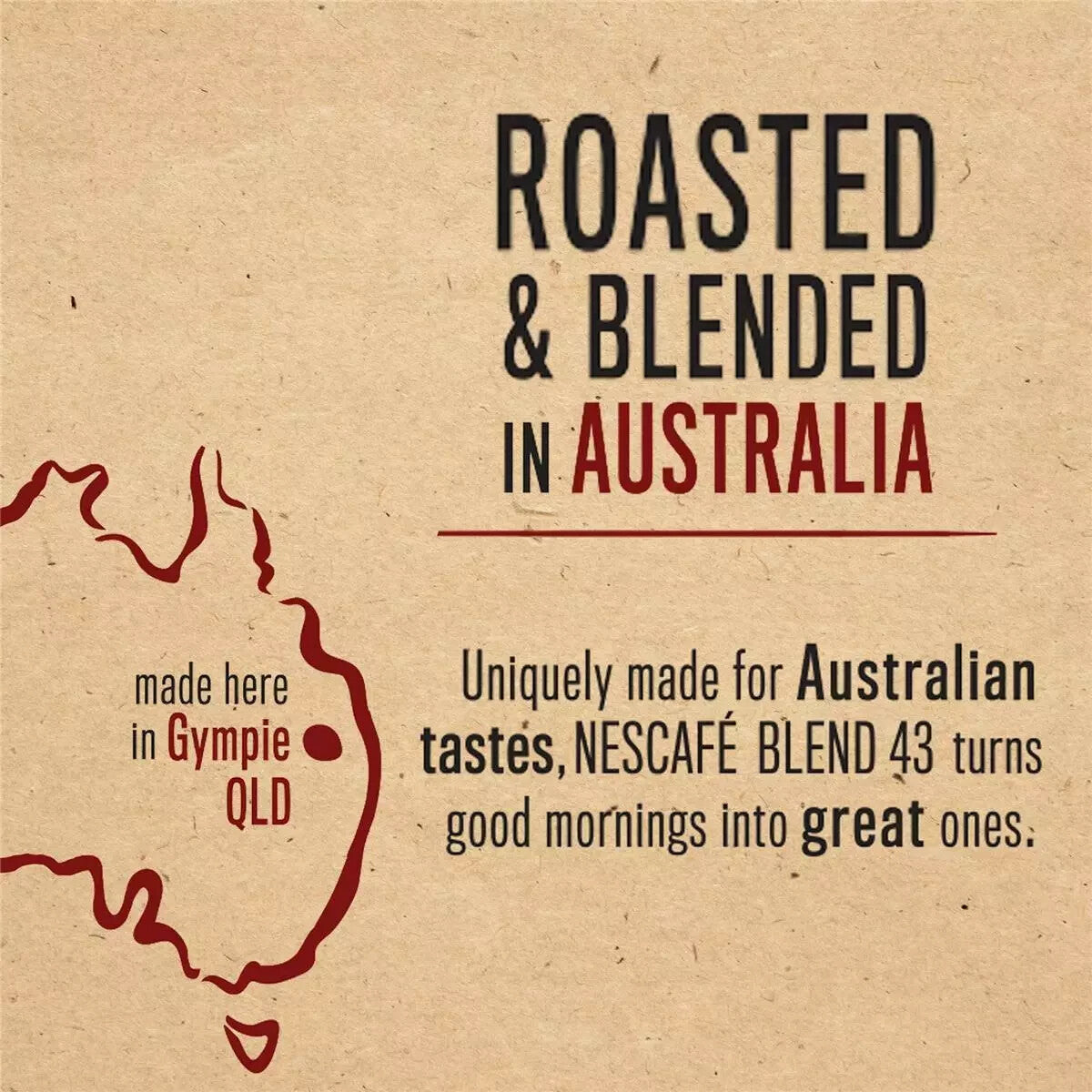 650g Nescafe Blend 43 Medium Roast Office Instant Coffee Made In Australia Tin