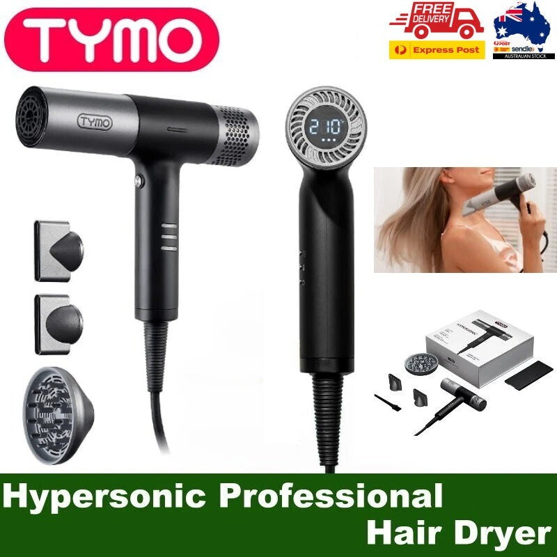 TYMO Hypersonic Professional Hair Dryer with Diffuser HC600 For Home & Salon Use