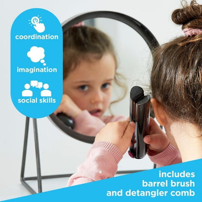 Casdon Dyson Toy Corrale Hair Straightener Styling Set Safe Toy Lights & Sounds