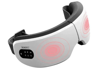 Purify Rechargeable Bluetooth Electric Eye Massager with Heat & Vibration