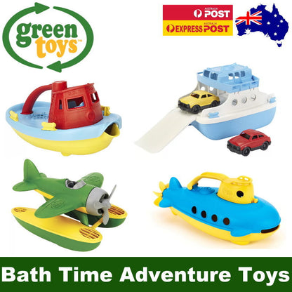 Green Toys Bath Time Adventure Toys Assortment Water Play Bathroom