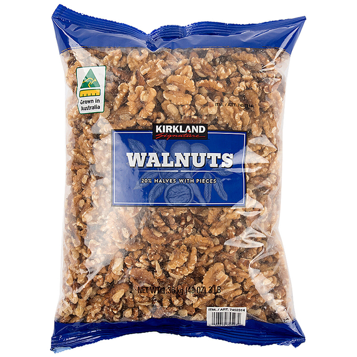 Premium Kirkland Signature Australian Grown Walnuts 1.36kg Kids Healthy Snack