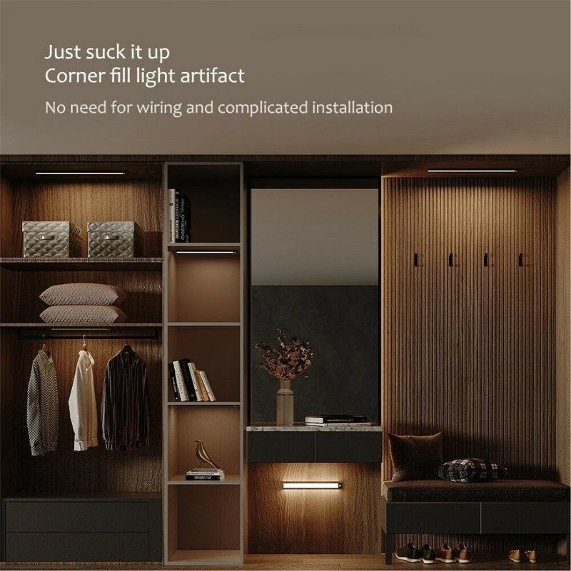 Yeelight 2-Pack Ultra Thin Induction Cabinet Rechargeable Motion Sensor Lights