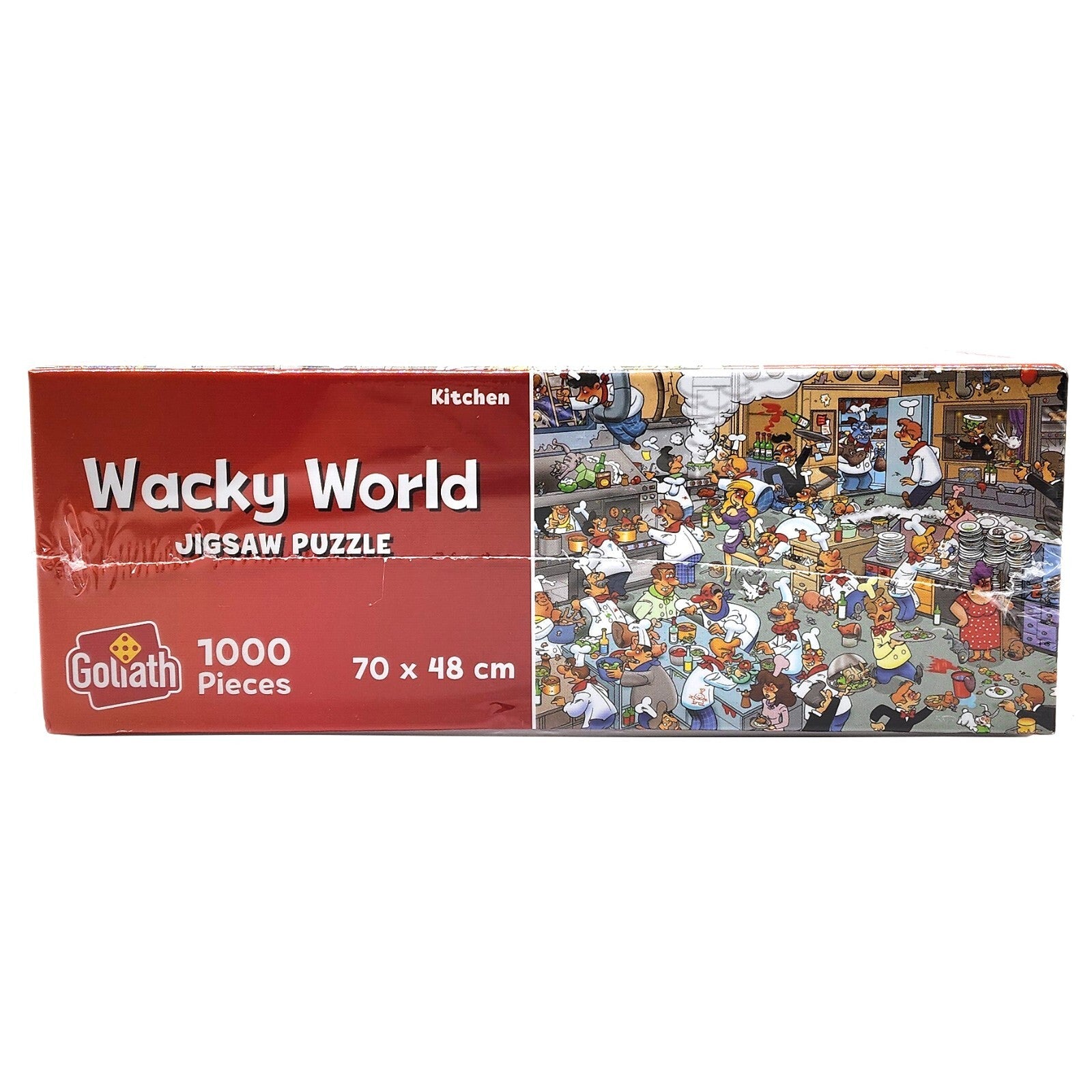 1000 Piece Jigsaw Puzzle 68cm x 48cm Wacky World Different Design Village Farm