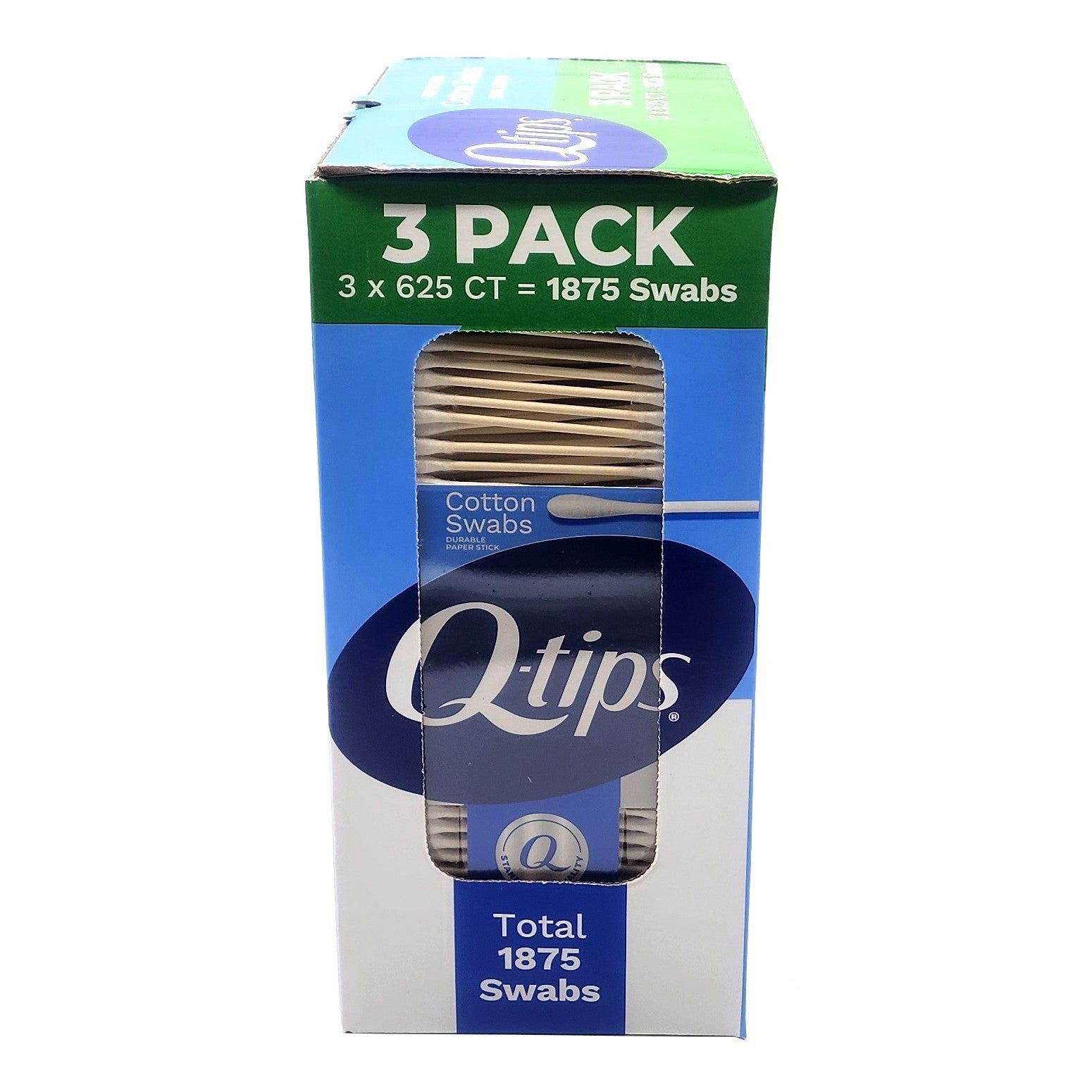 Q Tips 1875 Cotton Swabs Cleaning Tips Pure Cotton First Aid Baby Care Clean