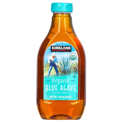 Organic Blue Agave Nectar All Purpose Food Sauce Drink Sweetener Syrup 2x 1.02kg