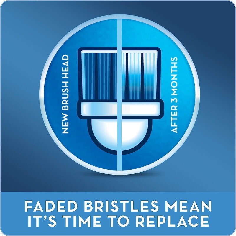 Oral-B Value Pack * 8 Precision Clean + 2 Floss Action * Replacement Brush Heads