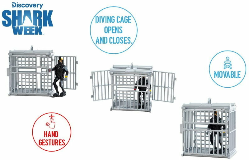 Discovery Shark Week Shark Adventure Deep Ocean Submarine Playset Lights Sounds