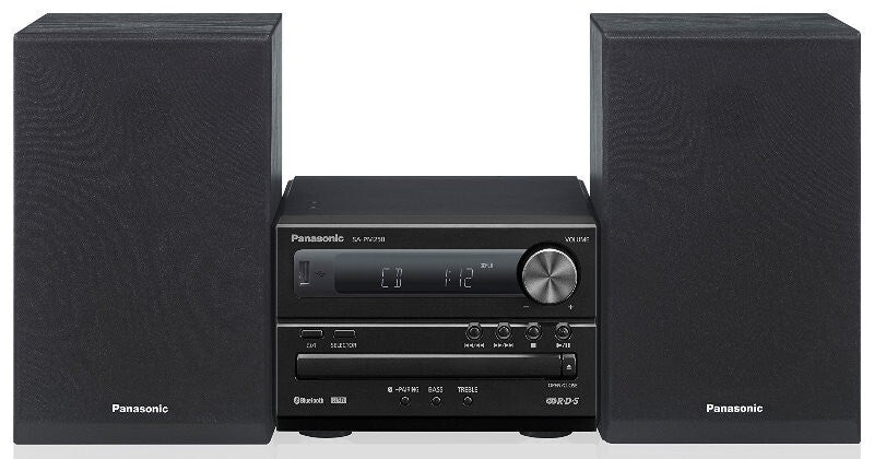 Panasonic  SC-PM250 Micro CD Hi-Fi System with Bluetooth FM USB Black