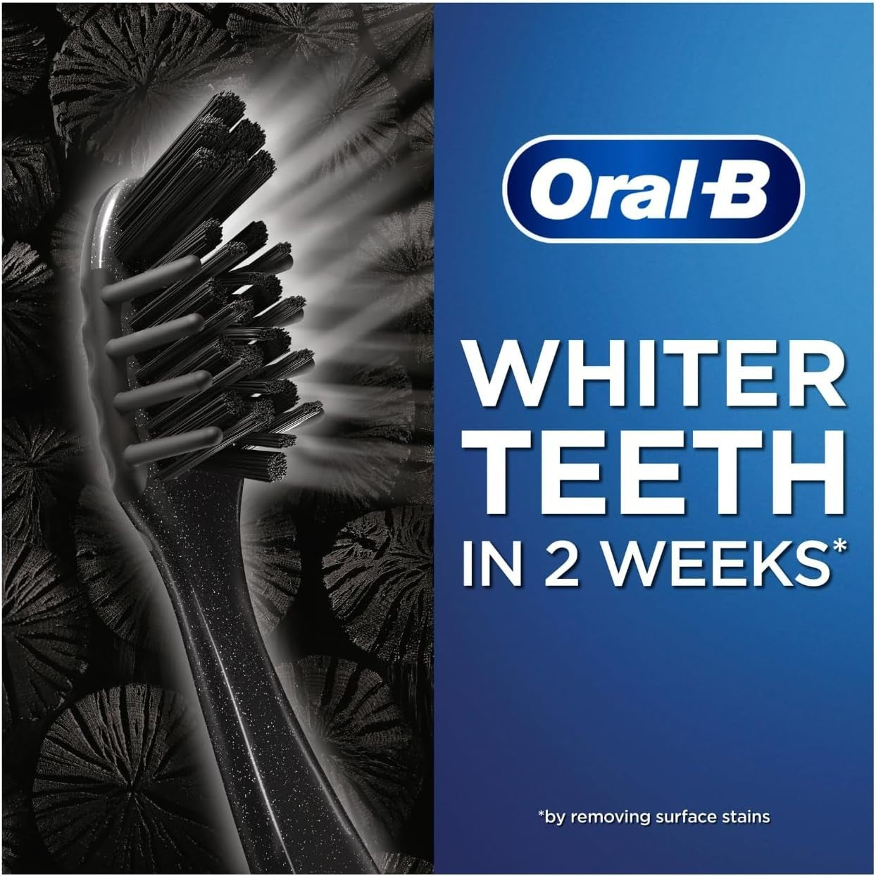 Oral-B Cross Action Deep Clean Ultrathin All In One Charcoal Toothbrush 10 Pack