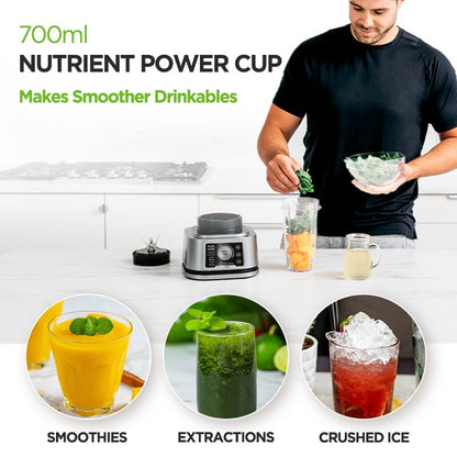 Ninja Foodi Power Blender Kitchen Processor 1200w Auto IQ Food Smoothie Blender
