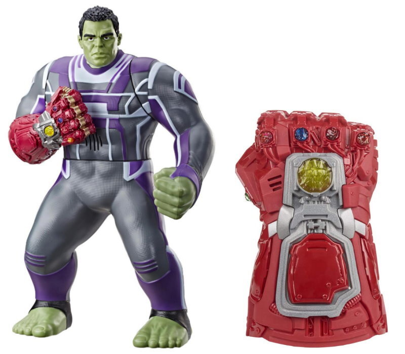 Marvel Avengers Hulk / Thanos Power Pack with Electronic Gauntlet Punch Action