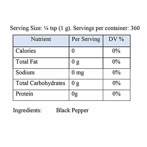 Kirkland Signature Coarse Ground Black Pepper Kosher Herbs Spices Seasoning 360g