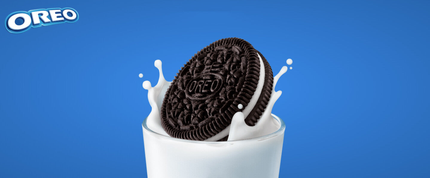 Oreo Original Pack Sandwich Cookies & Cream Chocolate Biscuits Choc 1kg Box