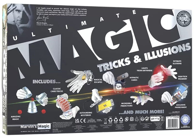 Marvin's Magic Ultimate Magic Box with 400 Tricks And Illusions Kit - Express