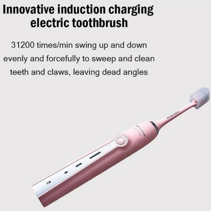 ZOOMSUM Rechargeable Powerful Sonic Cleaning Electric Toothbrush Pink - Express