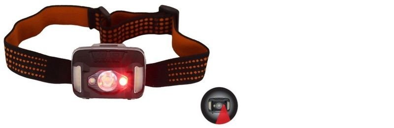 Duracell LED Headlamps 550 Lumens 9 Lighting Modes Waterproof IPX8, 220° Viewing