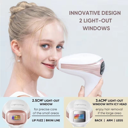 BoSidin IPL Laser Facial & Body Painless Permanent Hair Removal for Women & Men