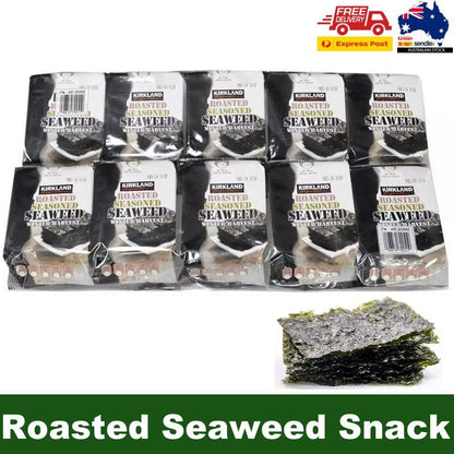 Kirkland Signature Roasted Seasoned Seaweed Winter Harvest Snack - Express Post