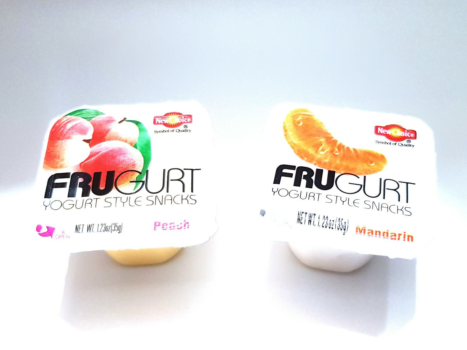 Frugurt Yogurt Style 45 Squeezable Portable Cups Kids Healthy Lunch Break Snack