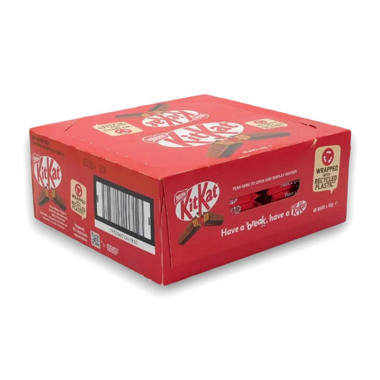 Kit Kat Chocolate Candy Bar 48 x 42g - 4 Fingers Milk Chocolate Wafer Kids Sweet