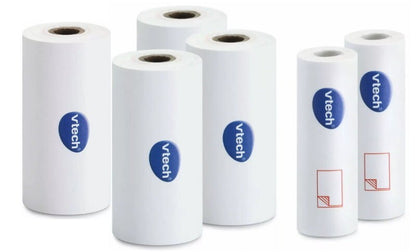 VTech KidiZoom Print Cam with 4 Paper Rolls & 2 Stickers Rolls - Kid Camera Blue
