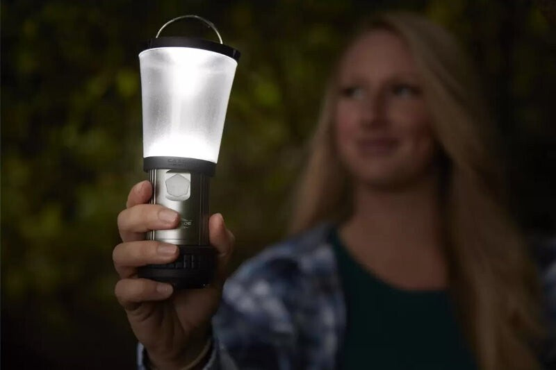 Cascade Mountain Tech 3-Pack Camping IPX4 Water-Resistant Compact LED Lantern