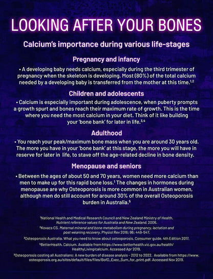 Ostelin Increase Calcium & Vitamin D3 Uptake Maintain Bone Strength 400 Capsules
