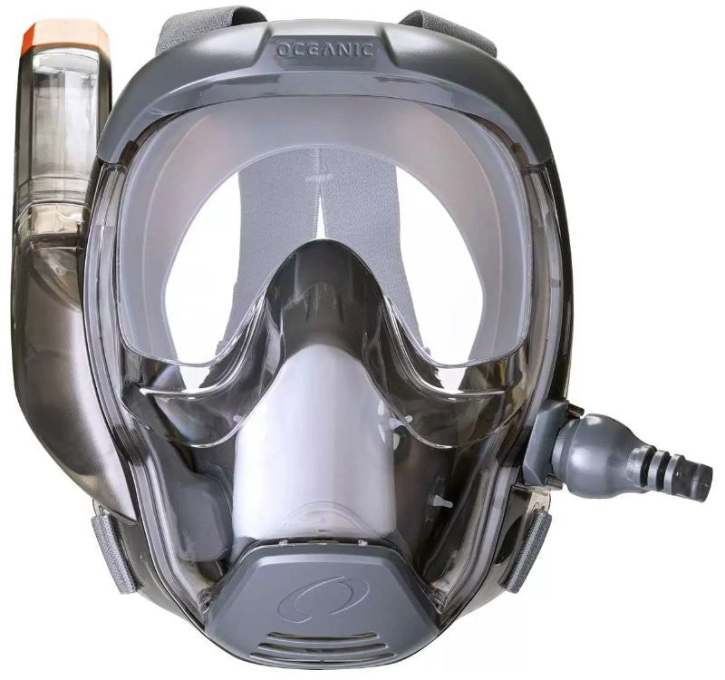 Oceanic Full Face Snorkel Mask Adult 180 Panoramic Viewing, Easier Breathing